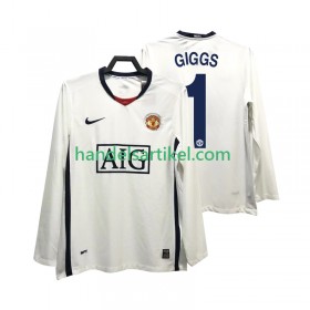 Manchester United GIGGS 11 Premier League 2008 2009 Retro Auswärts Trikotsatz Langarm